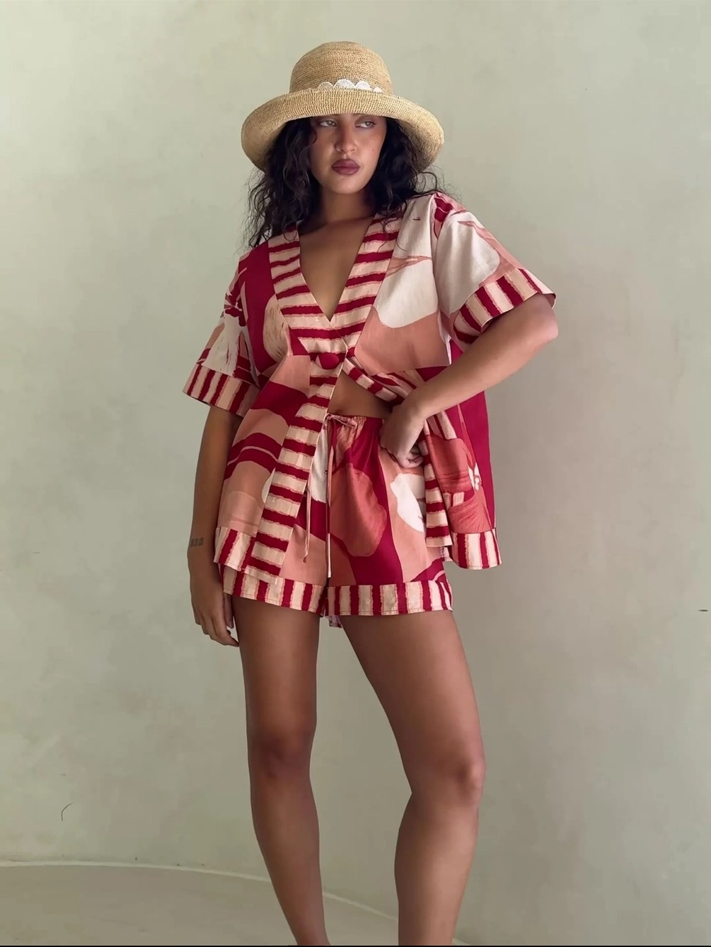 SABO Bijou Top - Solanto and Shorts